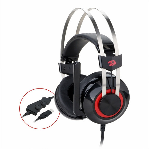 Auricular C/mic Gamer H601usb Talos 7.1