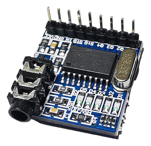 Módulo Decodificador De Audio Dtmf 4bits Mt8870 Arduino 