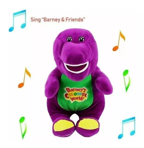 Dinossauro roxo barney crianças boneca de pelúcia brinquedo de pelúcia  presente de aniversário