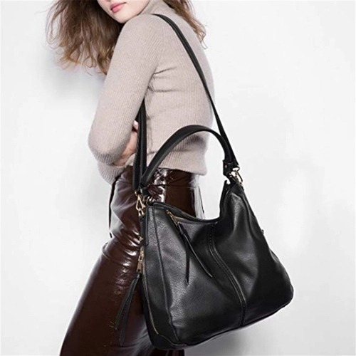 Imagen 4 de 8 de Bolso De Mano De Gran Capacidad Para Mujer,