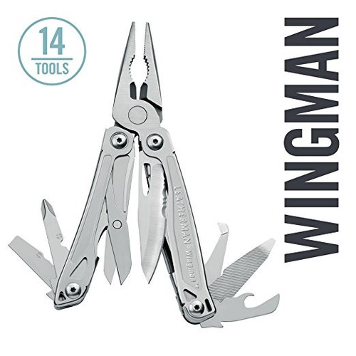 Leatherman - Wingman Multiherramienta, Acero Inoxidable