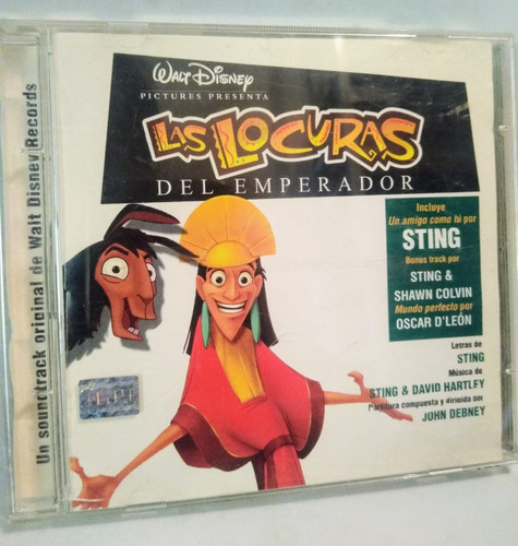 Las Locuras Del Emperador Cd Soundtrack Nacional Usado Mx