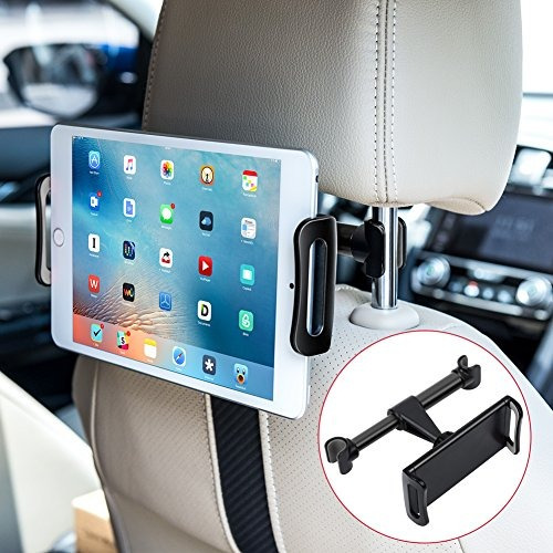 Car Headrest Mount, Earto Car Backseat iPad Holder Con Giro 