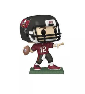 Figura De Accion De Tom Brady De Los Buccaneers Nfl De Funko Pop!