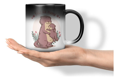 Taza Magica Cambia Color Dia De Las Madres 11 Onzas Diseño 5