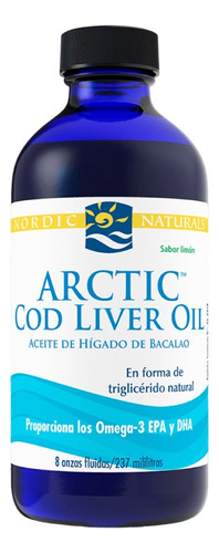 Aceite De Higado De Bacalao Omega 3 Nordic Naturals 237ml