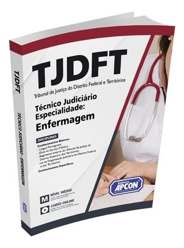Apostila Tjdft 2022 - Técnico Judiciário - Enfermagem