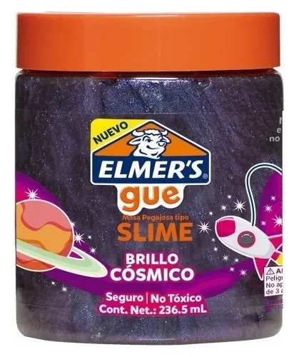 Slime Listo Brillo Cosmico, Marca Elmer's Gue.