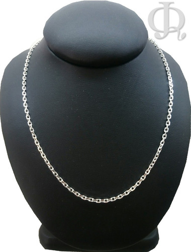 Imagen 2 de 8 de Cadena Plata 925 Forcet Maciza Hombre 3mm 60cm Garantia