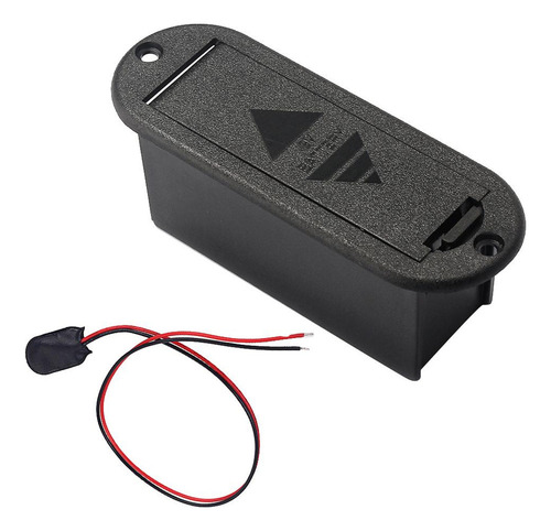 M 4 Caja De Batería De 2x1pc 9v Para Bajo De 4 Piezas