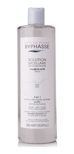 Solucion Micelar Carbon Activo Byphasse 500 Ml