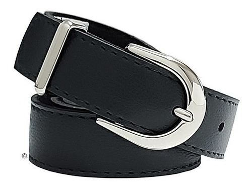 Imagem 3 de 7 de Cinto Feminino Minishell Com Passante De Metal