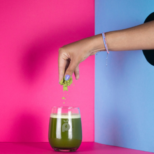 Chá Verde Matchá Push Pó + Caneca Wolff Borossilicato Combo