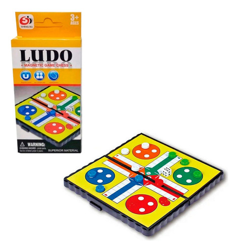 Parchis Ludo Parques Magentico Juego De Mesa