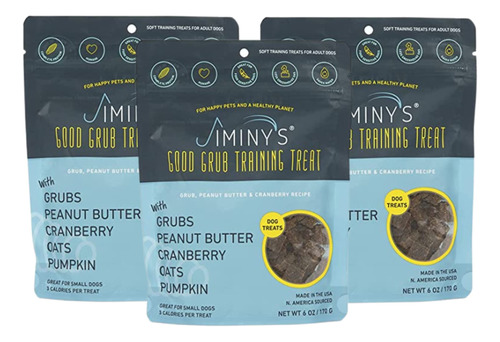 Jiminy's Grub Protein Treats - Golosinas Hipoalergénicas P.