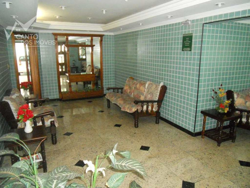 Imagem 2 de 30 de Apartamento Com 2 Dorms, Canto Do Forte, Praia Grande - R$ 350.000,00, 92m² - Codigo: 10 - V10