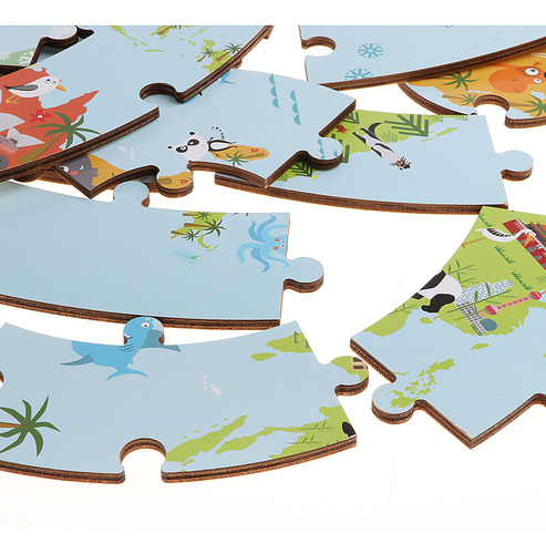 Conjunto De 36 Piezas De Rompecabezas De De De Cognitive Toy
