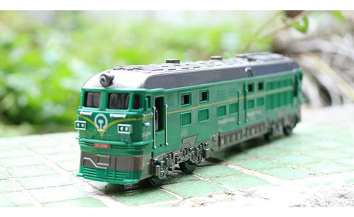 Ferrocarril Ho Trenes Modelo 1 87 Edificios A Escala Verde