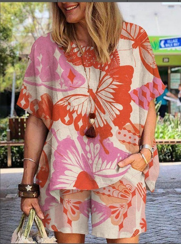 . Conjunto De Pantalones Para Dama, 2 Piezas