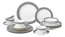 Comprar Set De Vajilla De 24 Piezas De Porcelana, Para 4 Personas - 