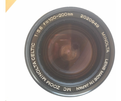Imagen 1 de 4 de Zoom Minolta Celtic Mc Zoom  100-200mm F/5.6 Analógico 