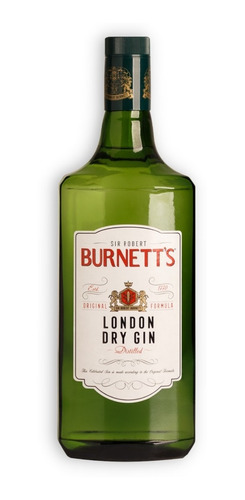 Burnett´s Sir Roberto Gin London Dry 1000ml Destilado