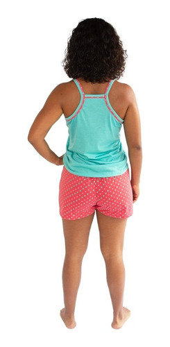 Imagem 4 de 4 de Baby Doll Alça Short Com Brinde Conforto Pijama Adulto Verão