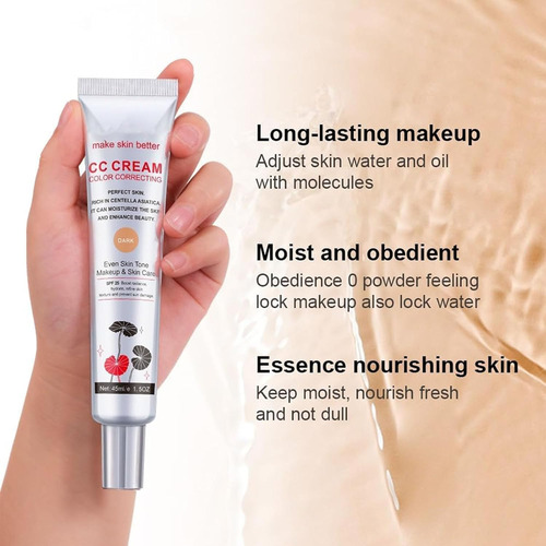 Cc Cream Con Centella Asiática, Cc Cream Correctora De