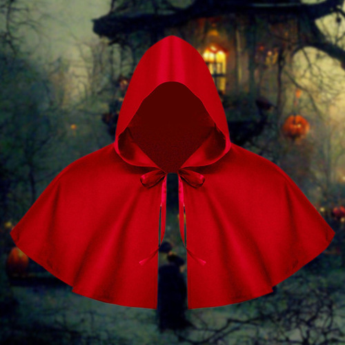 2 Capa De Halloween Cosplay Capa Medieval Con Capucha