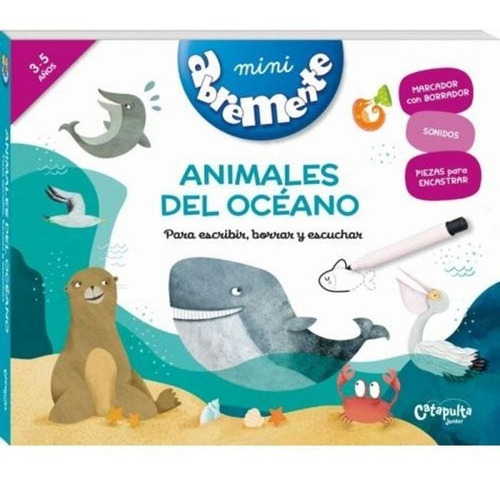 Libro - Abremente Animales Del Oceano