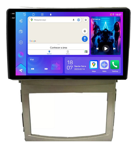 Multimidia Hyundai Veracruz 9p Android Carplay 4/64gb + Ré