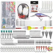 Comprar Kit De Pesca De Agua Salada,161pcs Accesorios De Bzgfe