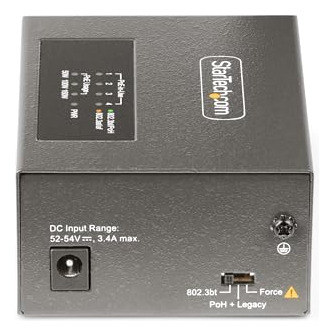 Pack De Injector Poe++ Startech.com 4-puertos 1g Ethernet