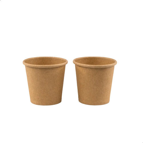Copo Papel 110ml Café Expresso Chá 100copos Biodegradável