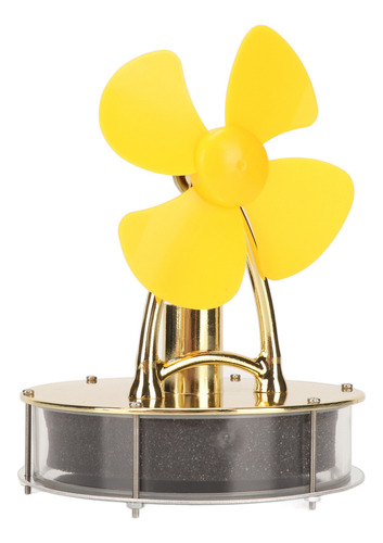 Motor Modelo Stirling De Zinc Amarillo D6 De Baja Temperatur
