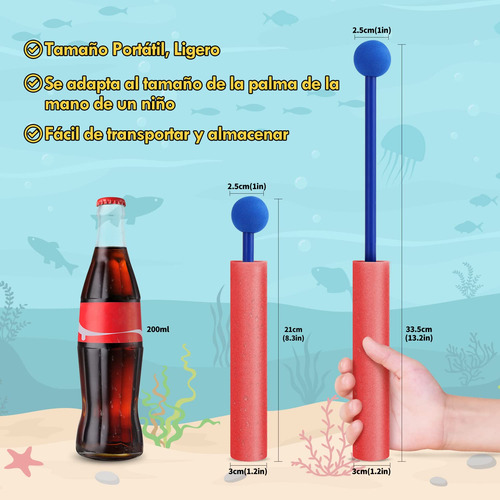 Pistolas De Agua De Espuma 16 Pack, Squirters De Agua Para
