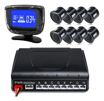 Comprar Sistema De Sensores Automotriz Para Estacionamiento Kit De 8