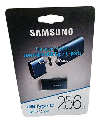 Pendrive Samsung Usb C 256 Gb Flash Drive 400mb/s
