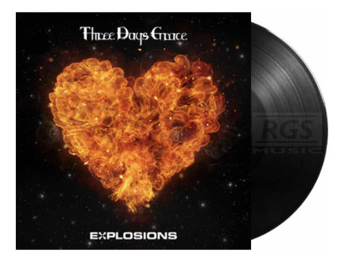 Three Days Grace Explosions Vinilo Nuevo Sellado