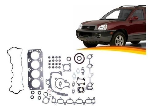 Empaquetadura Motor Para Hyundai Santa Fe 2.0 2000 / 2006 