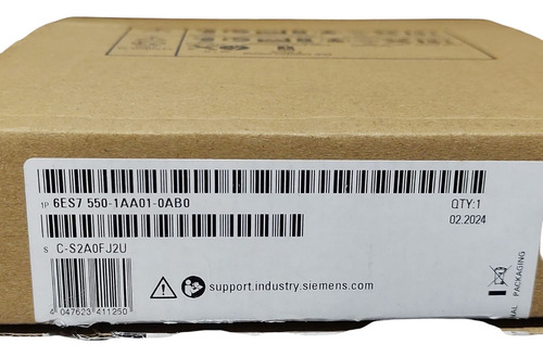 Siemens 6es7550-1aa01-0ab0 Modulo Simatic