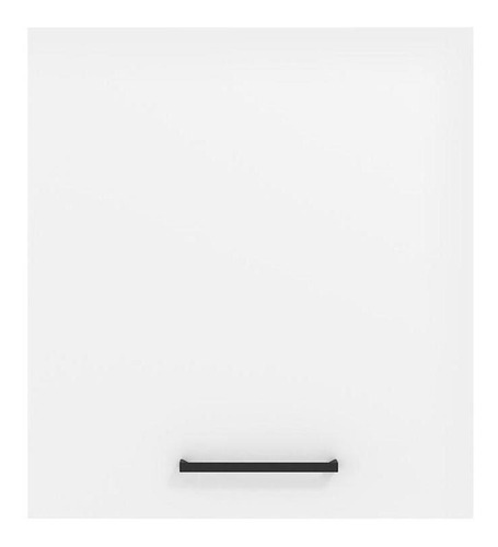Armário Aéreo Madesa Agata 60 Cm 1 Porta Rustic/branco