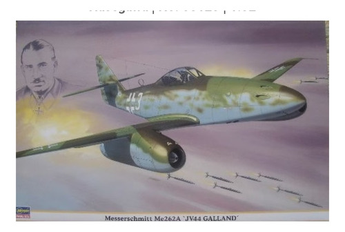 Messerschmitt Me262a Adolf Galland Hasegawa 1/32 Colección