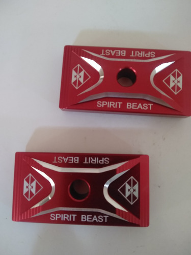 Tapa Estira Cadena Honda Cb190 Aluminio Spirit Beats
