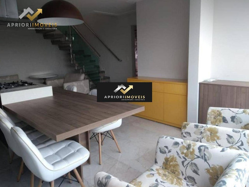 Cobertura Com 3 Dormitórios À Venda, 162 M² Por R$ 1.198.000 - Bangu - Santo André/sp - Co0201