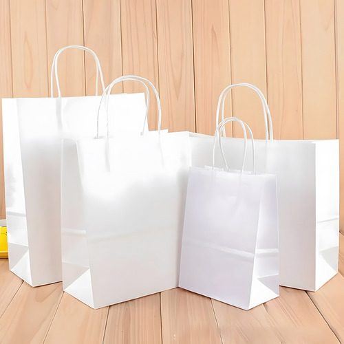 Papel Kraft Branco 70g Com 30cm X 100 Mts Desenho Embalagem