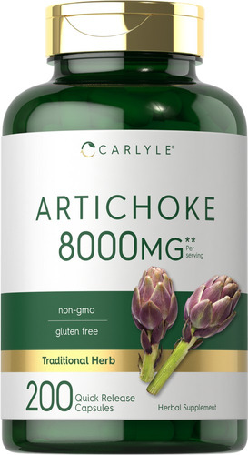 Extracto De Alcachofa Artichoke Extract Carlyle 8000mg 