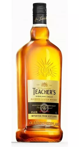 Imagem 1 de 1 de Whisky Teacher's Highland Cream Escocês 1 Litro