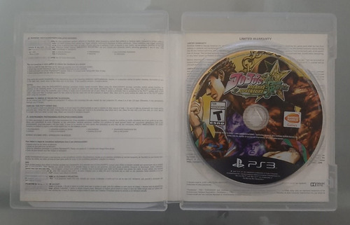 Jojo S Bizarre Adventure All Star Battle Para Ps3 (Usado)