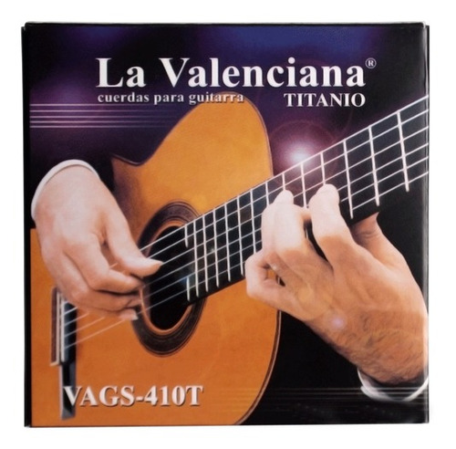12 Cuerdas La Valenciana 4a Guitarra Clásica Nylon 414t